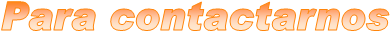 Para contactarnos
