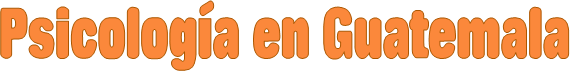 Psicolog�a en Guatemala